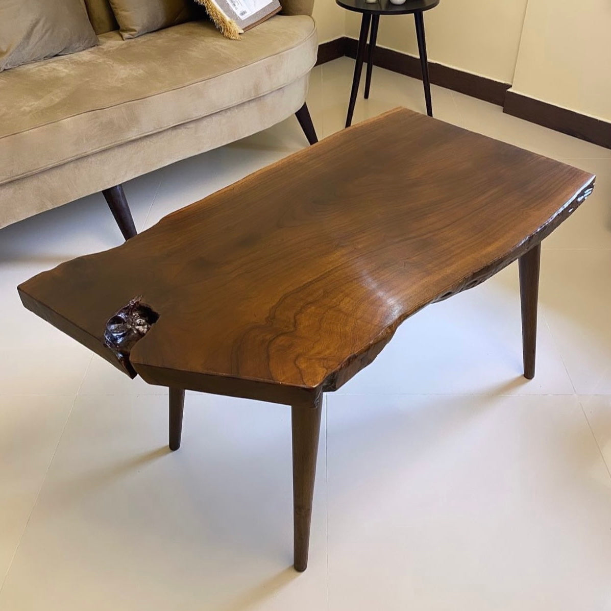 Live-Edge Center Table