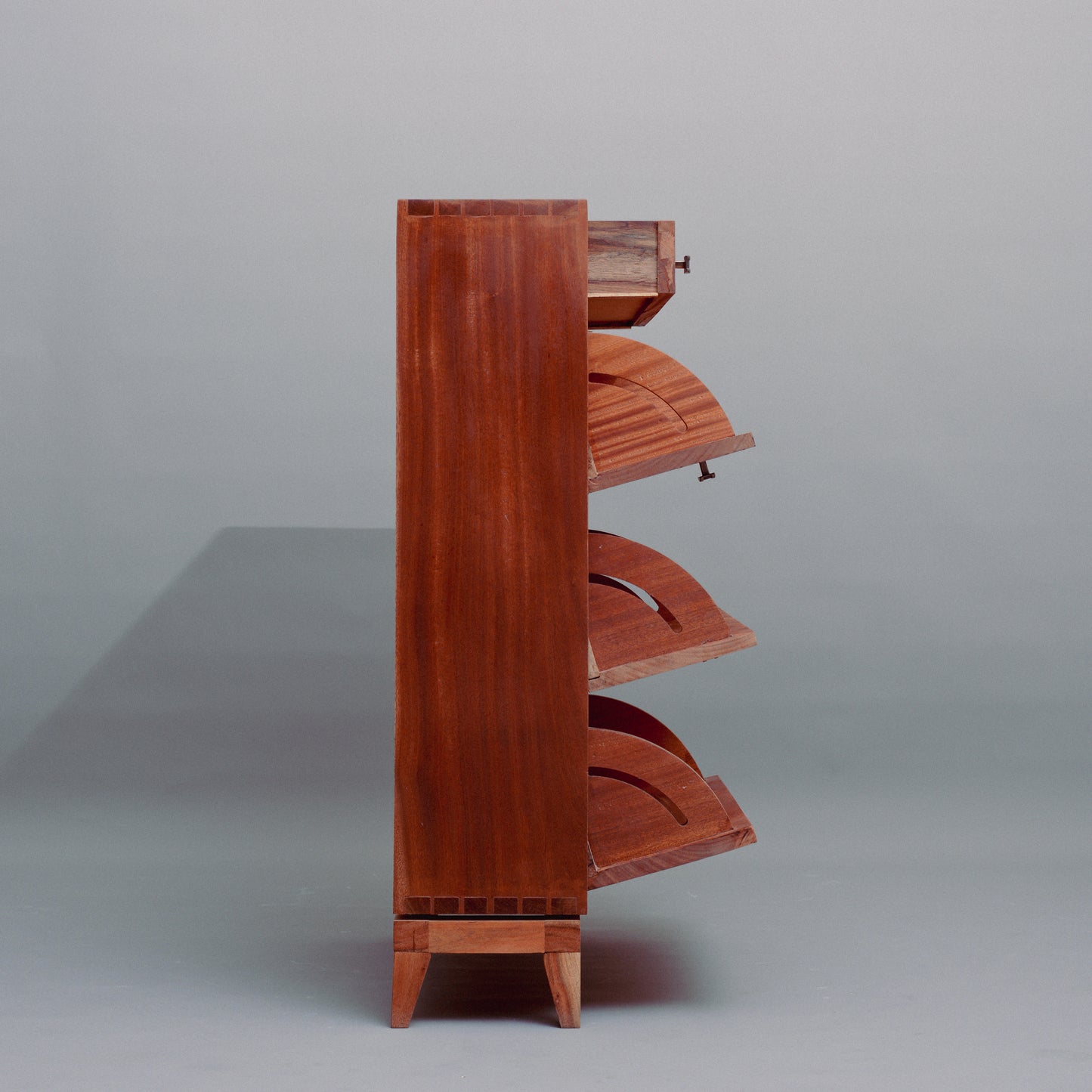 Mahogany Shoe Rack