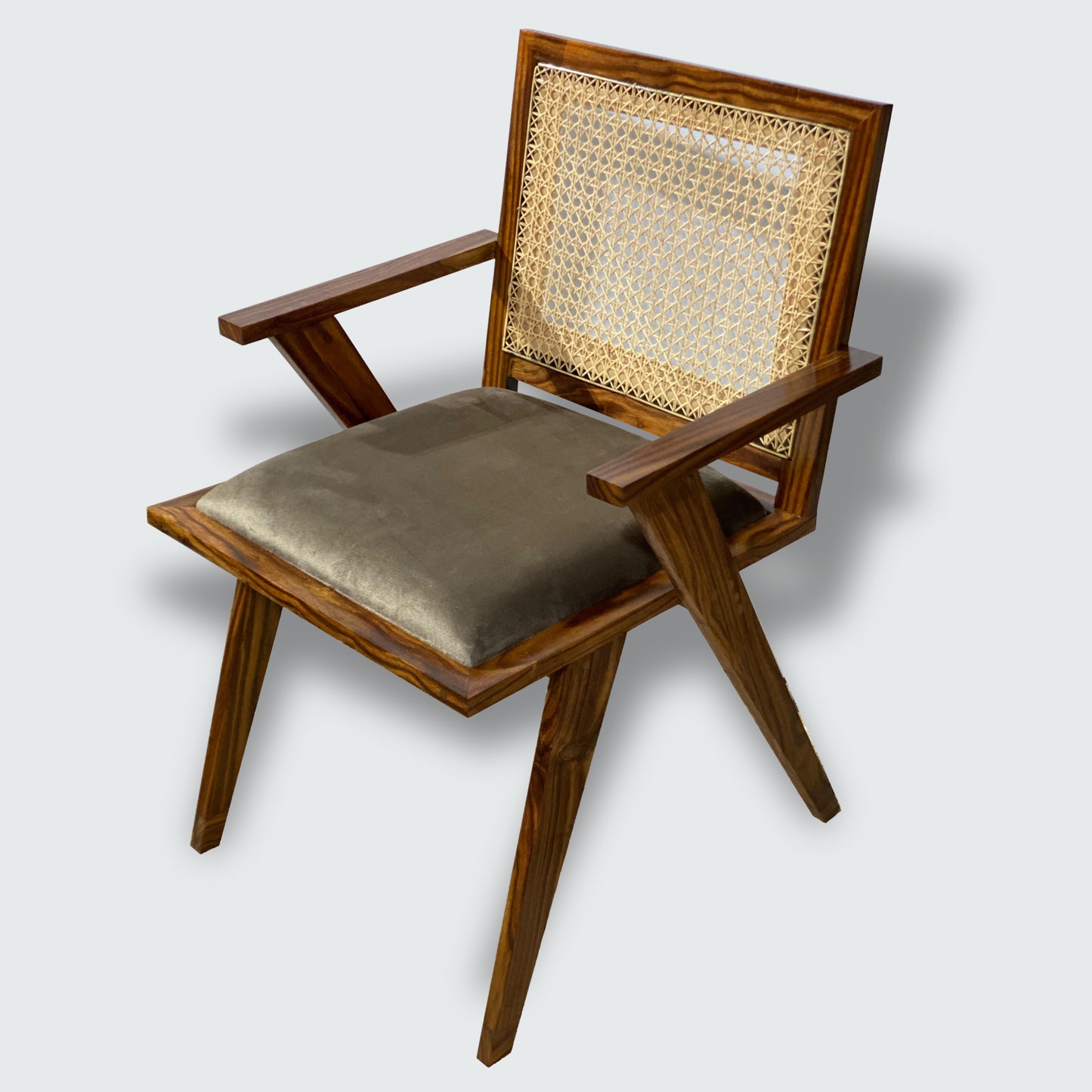 Rosewood Block Chair